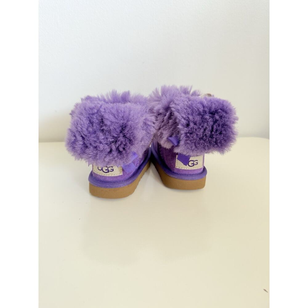 UGG purple Toddler Bailey Bow II Boot Original Style 1017394T - Size 6 - Picture 7 of 7